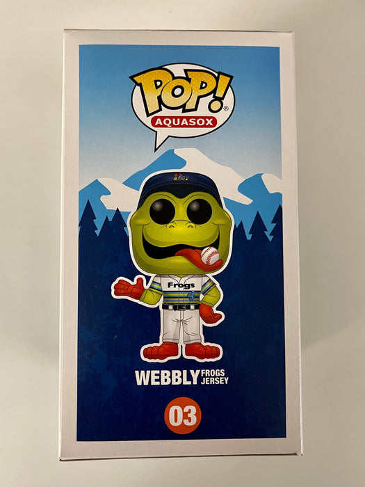 Funko Pop! Webbly Frogs Jersey #03 Everett AquaSox Funko Field LE 5000 Pcs Vaulted 2019 - for just $25! 