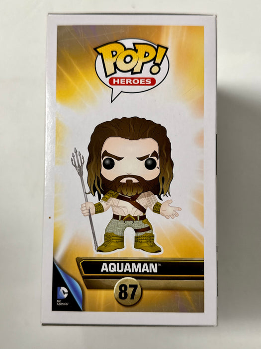 Funko Pop! DC Heroes Aquaman #87 Batman V Superman 2015 Vaulted Jason Momoa - for just $13! 