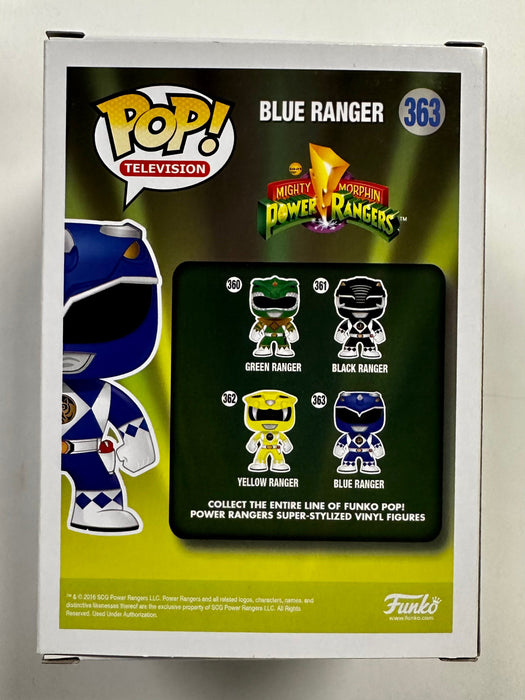 Funko Pop! Television Metallic Blue Power Ranger #363 Vaulted 2016 GS Exclusive - for just $35! 