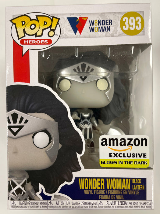 Funko Pop! Wonder Woman (Black Lantern) #393 DC Heroes 2021 80th Glow Exclusive - for just $15! 