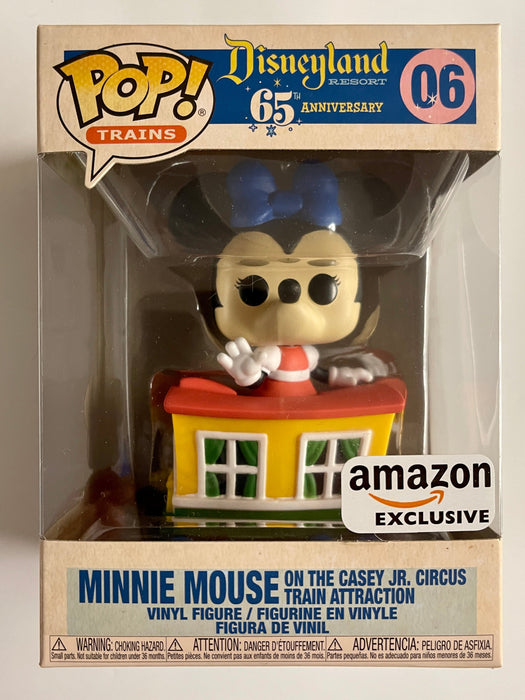 Funko Pop! Trains Minnie Mouse On Casey Jr Attraction #06 Disneyland 65th Amazon Exclusive - for just $15! 