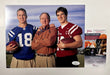 Archie Manning With Sons Peyton & Eli Signed 8X10 Photo With JSA COA - for just $50! 