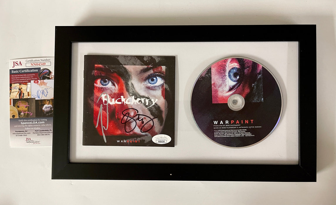 Buckcherry Signed & Framed Warpaint CD Booklet With JSA COA Josh Todd StevIe D - for just $100! 