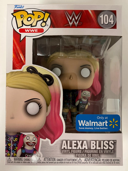 Funko Pop! WWE Diva Alexa Bliss With Doll #104 Walmart 2022 Exclusive - for just $20! 