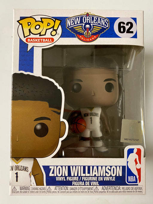 Funko Pop! Basketball Zion Williamson #62 NBA New Orleans Pelicans - for just $12! 