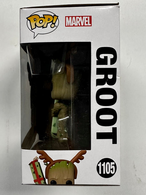 Funko Pop! Marvel Groot W/ Present #1105 Guardians Of The Galaxy Holiday Special 2022 - for just $10! 