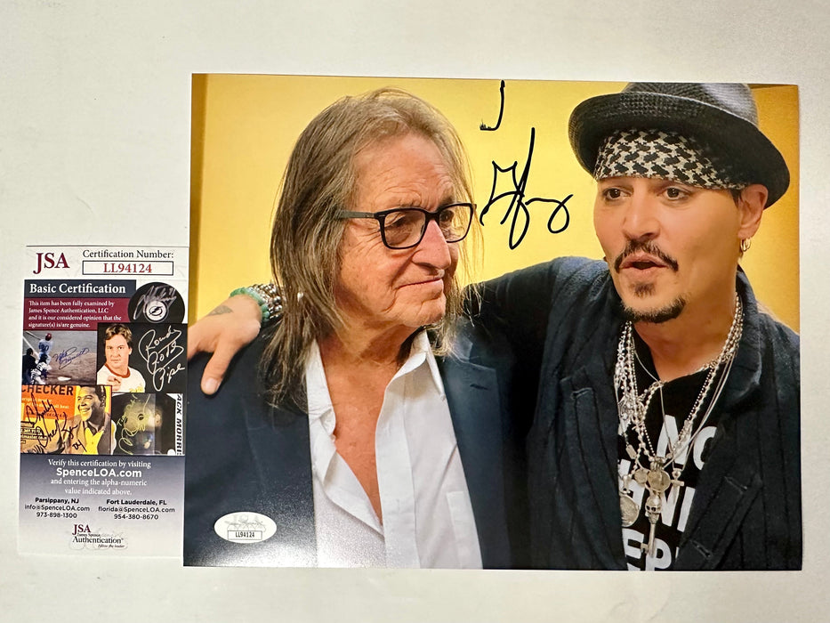 George Jung Signed Matte 8x10 Photo with JSA COA Blow Famous Drug Smuggler Boston George - for just $80! 
