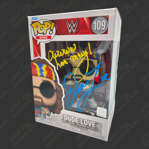 Dude Love signed WWE Funko POP Figure #109 - Premium  - Just $125! Shop now at Retro Gaming of Denver