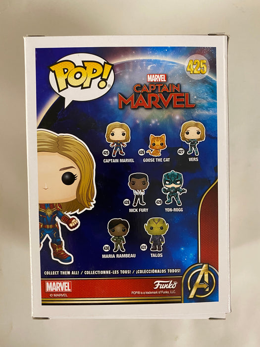 Funko Pop! Marvel Captain Marvel #425 Carol Danvers 2018 Avengers - for just $8! 