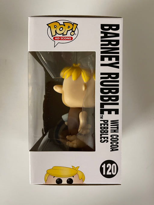 Funko Pop! Ad Icons Barney Rubble W/ Cocoa Pebbles #120 Post Cereal Flintstones - for just $13! 