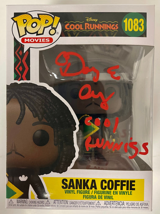 Doug E. Doug Signed Disney Cool Runnings Sanka Funko Pop! #1083 With JSA COA - for just $140! 