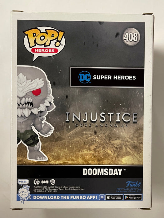Funko Pop! DC Heroes Doomsday #408 Injustice: Gods Among Us 2022 Exclusive - for just $20! 