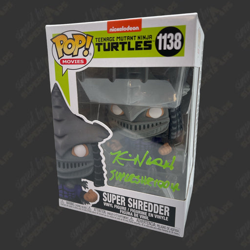 Kevin Nash (Super Shredder) signed Teenage Mutant Ninja Turtles Funko POP Figure #1138 (w/ JSA) - Premium  - Just $85! Shop now at Retro Gaming of Denver