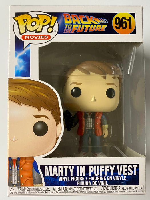 Funko Pop! Movies Marty McFly in Puffy Vest #961 Back to The Future 2020 - for just $15! 
