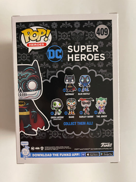 Funko Pop! DC Heroes Dia De Los Muertos Batman #409 Day Of The Dead - for just $12! 