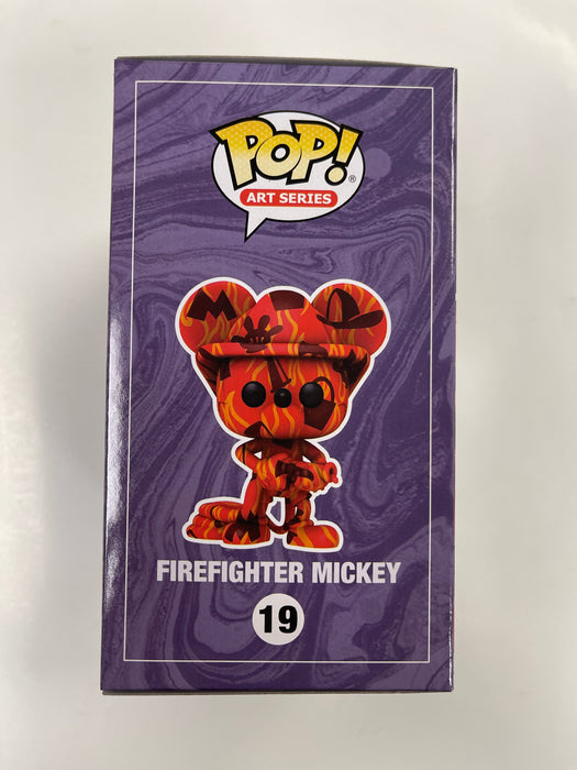 Funko Pop! Disney Firefighter Mickey Mouse #19 Art Series Walmart 2021 Exclusive - for just $15! 