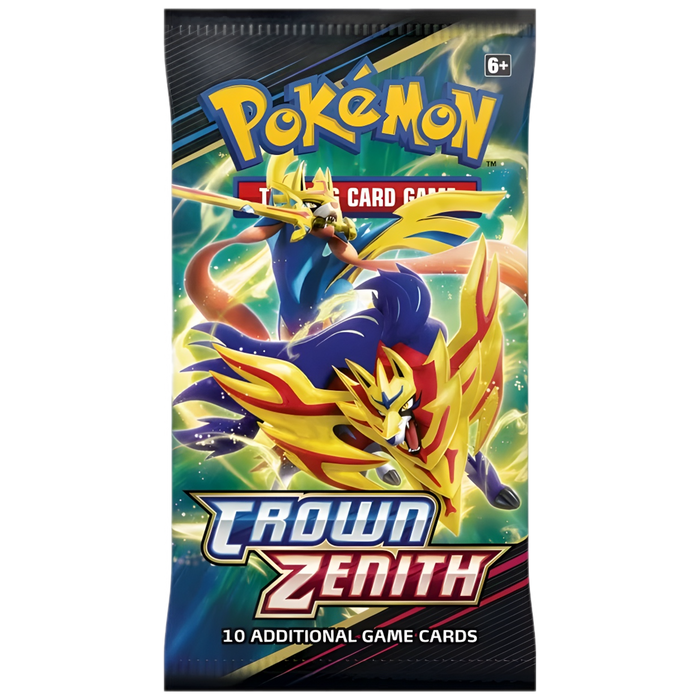 Pokemon TCG: Crown Zenith Booster Pack [10 Cards] - for just $17.99! 