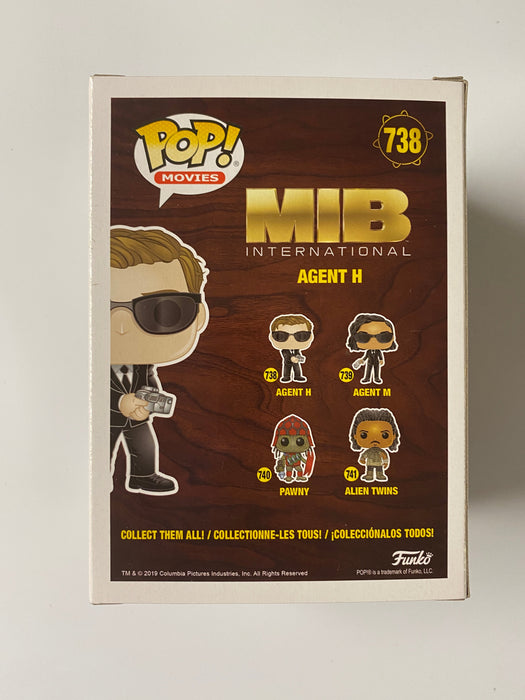 Funko Pop! Movies Agent H #738 Men in Black International Vaulted 2019 - for just $12! 
