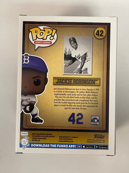 Funko Pop! Sports Legends Jackie Robinson #42 MLB LA Dodgers Baseball 2022 - for just $12! 