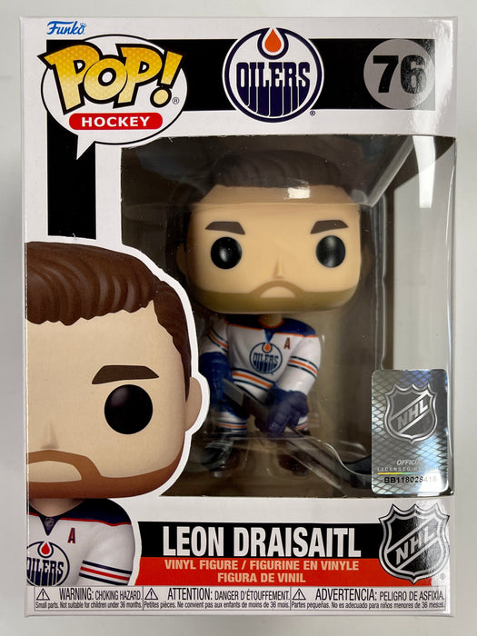 Funko Pop! Hockey Forward Leon Draisaitl #76 NHL Edmonton Oilers 2021 - for just $15! 