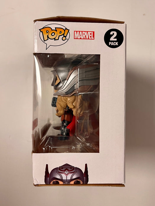 Funko Pop! Marvel Thor & Mighty Thor 2-Pack MCU Love & Thunder 2022 Target Exclusive - for just $20! 