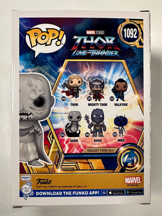 Funko Pop! Marvel Gorr The God Butcher With Stormbreaker #1092 Thor Love And Thunder 2022 Specialty Series Exclusive - for just $13! 