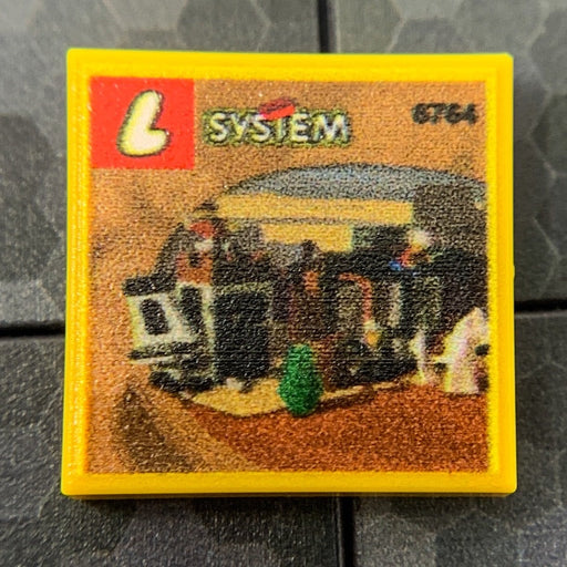 Sheriff's Lock-Up Western Set 6764 2x2 Tile (LEGO) - Premium  - Just $1.50! Shop now at Retro Gaming of Denver