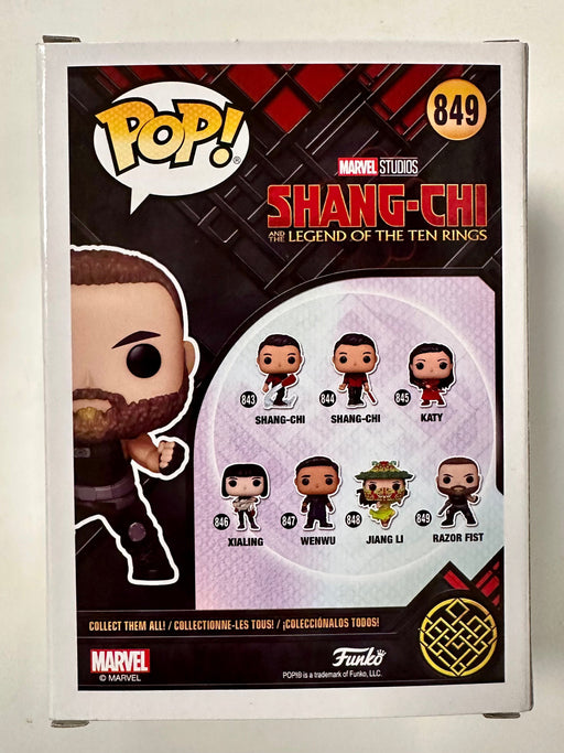 Funko Pop! Marvel Razor Fist #849 Shang-Chi & Legend Of The Ten Rings 2021 - for just $8! 