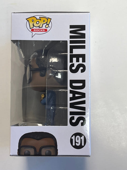 Funko Pop! Rocks Miles Davis With Trumpet #191 Cool Jazz Trumpeter 2022 - for just $11! 
