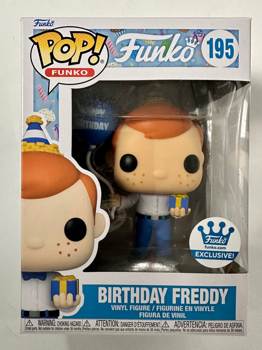 Funko Pop! Birthday Freddy With Balloon & Gift #195 Funko Shop 2022 Exclusive - for just $25! 