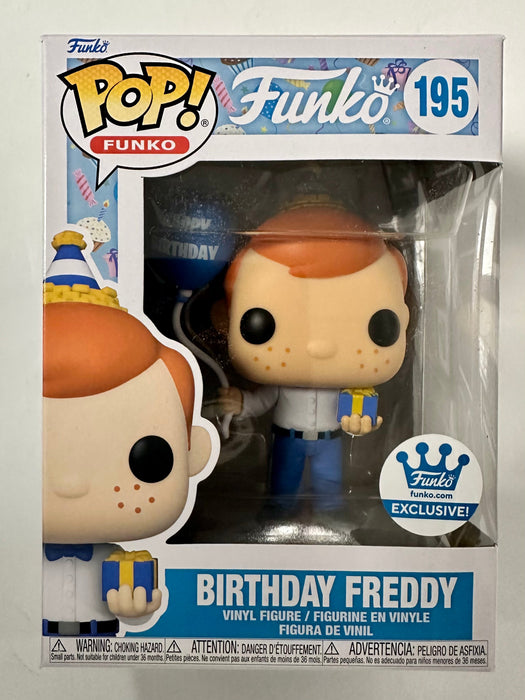 Funko Pop! Birthday Freddy With Balloon & Gift #195 Funko Shop 2022 Exclusive - for just $25! 