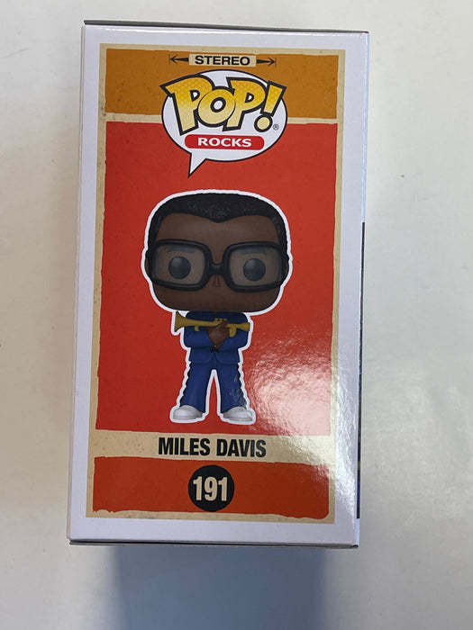 Funko Pop! Rocks Miles Davis With Trumpet #191 Cool Jazz Trumpeter 2022 - for just $11! 