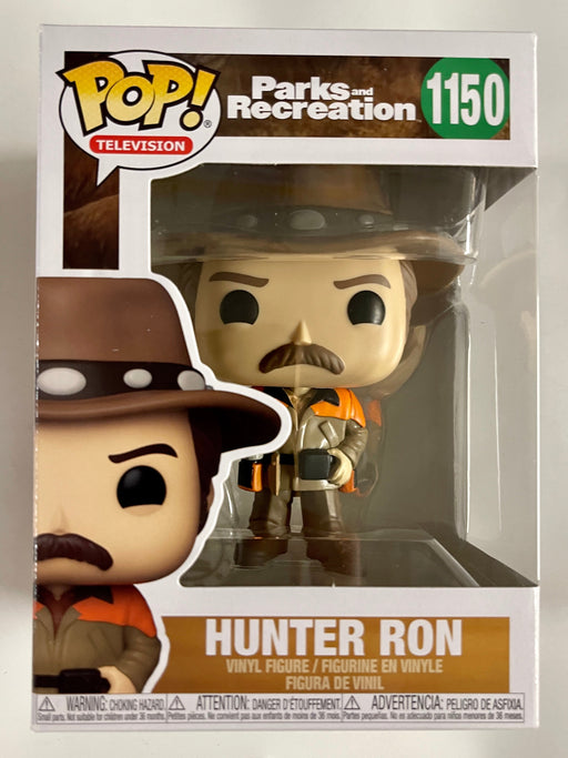 Funko Pop! Television Hunter Ron Swanson W/ Hat #1150 Parks And Recreation 2021 - for just $13! 