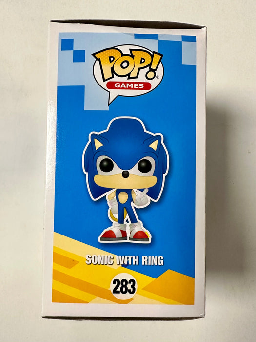 Funko Pop! Games Sonic the Hedgehog with Power Ring #283 Sega - for just $25! 
