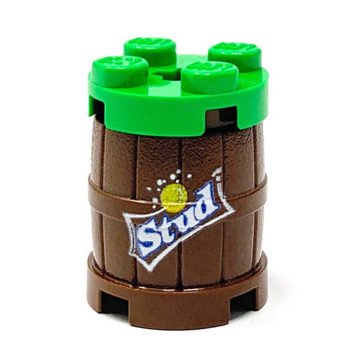 Stud Lemon Lime Soda Barrel / Keg (LEGO) - Premium Custom Printed - Just $3.49! Shop now at Retro Gaming of Denver