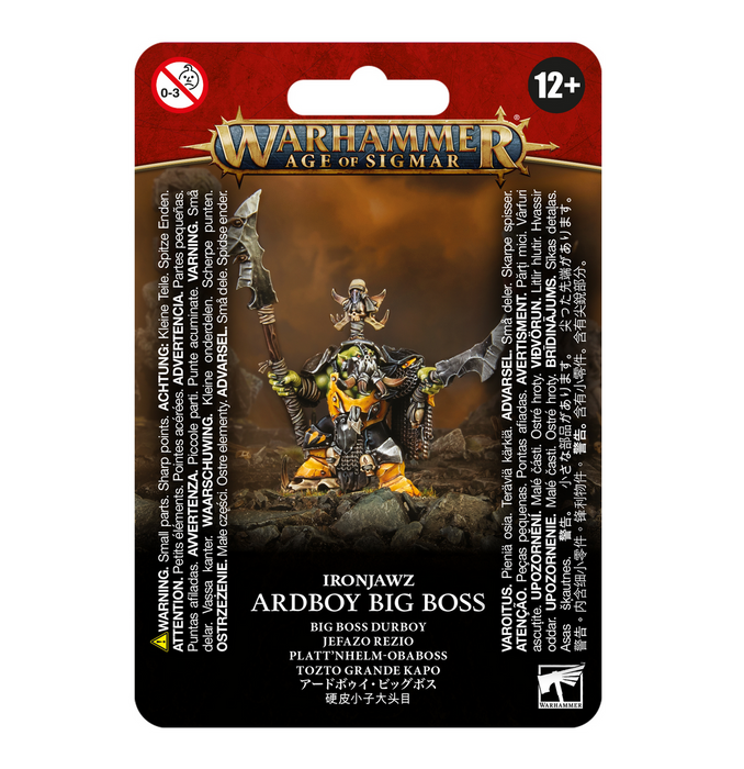 Age of Sigmar:  Orruk Warclans - Ardboy Big Boss - for just $34.99! 