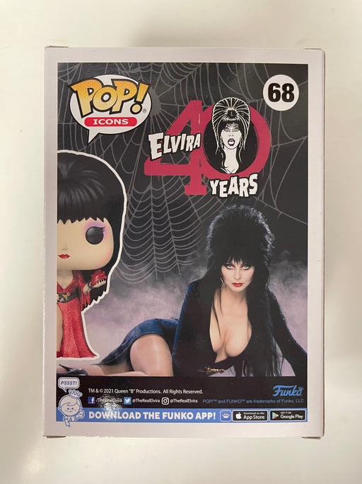 Funko Pop! Icons Elvira #68 Diamond Edition 40th Anniversary 2021 - for just $13! 