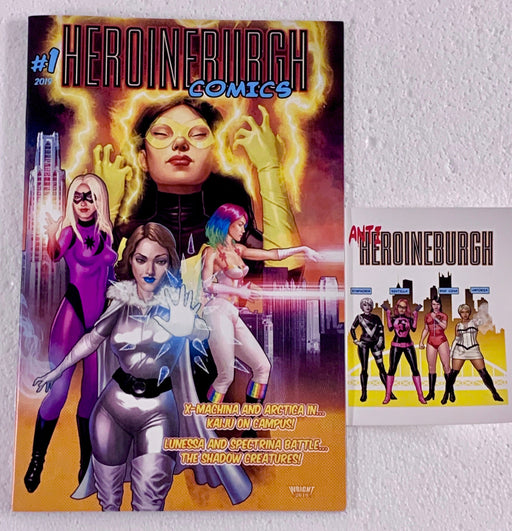 Heroineburgh Comics #1 - for just $7.99! 