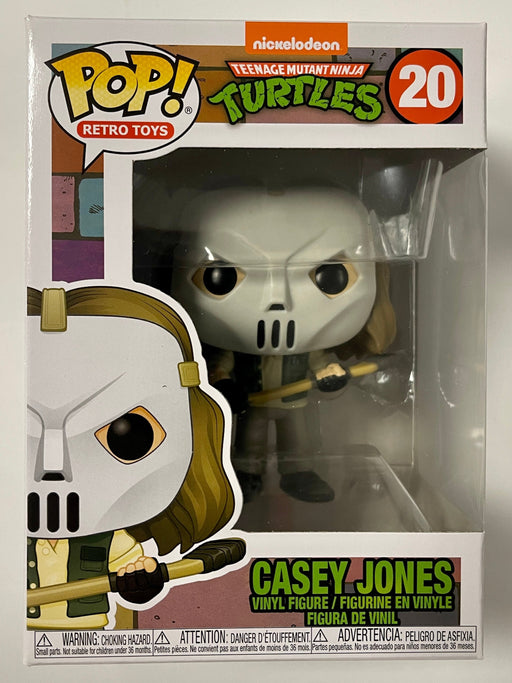 Funko Pop! Retro Toys Casey Jones #20 TMNT Teenage Mutant Ninja Turtles 2020 - for just $20! 