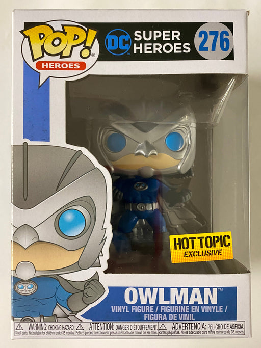 Funko Pop! DC Heroes Owlman #276 Hot Topic 2019 Vaulted Exclusive - for just $8! 