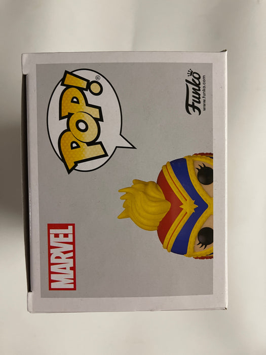 Funko Pop! Marvel La Estrella Cosmica #710 Lucha Libre Edition 2021 Captain - for just $8! 