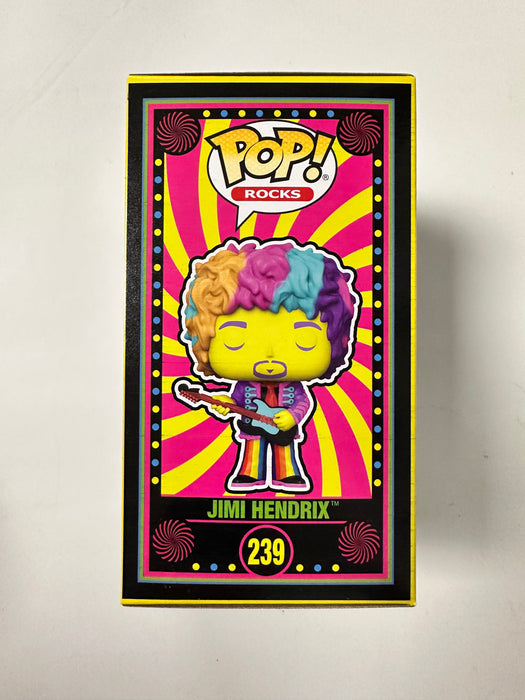 Funko Pop! Rocks Black Light Jimi Hendrix #239 NYCC 2021 Fall Con Exclusive - for just $25! 