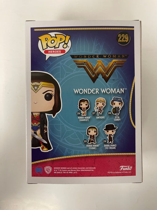 Funko Pop! DC Heroes Wonder Woman With Cloak (Sepia) #229 Vaulted 2017 Exclusive - for just $15! 