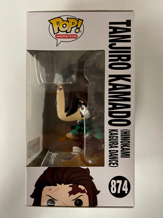 Funko Pop! Animation Tanjiro Kamado (Hinokami Kagura Dance) #874 Demon Slayer 2021 Exclusive - for just $20! 