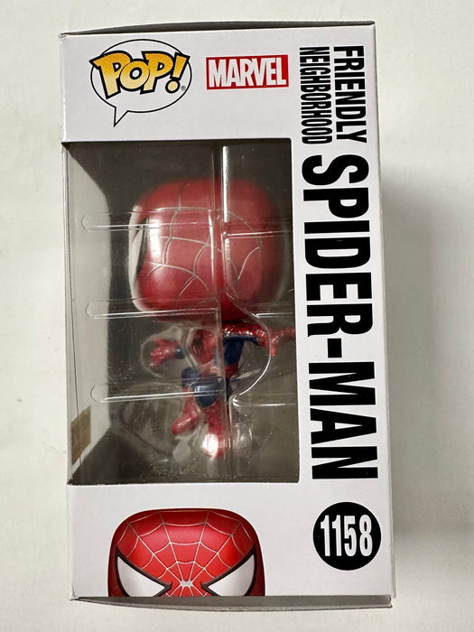 Funko Pop! Marvel Metallic Friendly Neighborhood Spider-Man #1158 No Way Home 2022 Exclusive - for just $20! 