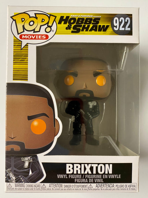 Funko Pop! Movies Brixton #922 Fast & Furious Presents Hobbs & Shaw 2020 - for just $12! 
