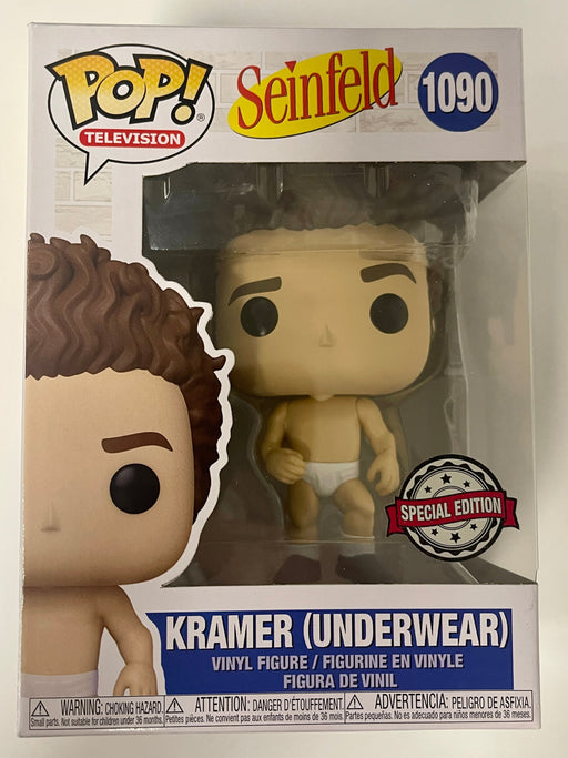 Funko Pop! Television Kramer In Underwear #1090 Seinfeld SE 2021 Exclusive - for just $15! 