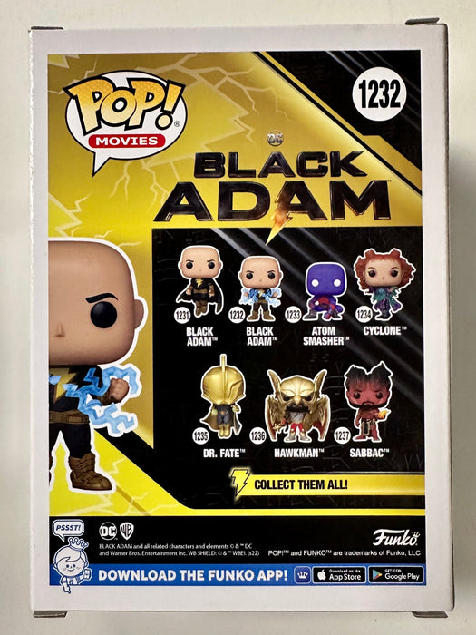 Funko Pop! DC Heroes Glow Chase Black Adam #1232 DCEU Dwayne Rock Johnson - for just $20! 