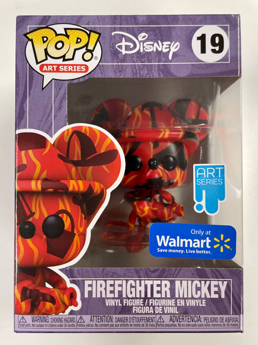 Funko Pop! Disney Firefighter Mickey Mouse #19 Art Series Walmart 2021 Exclusive - for just $15! 
