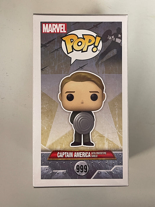 Funko Pop! Marvel Captain America With Prototype Shield #999 The First Avenger EE Exclusive 2022 - for just $13! 